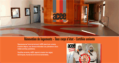 Desktop Screenshot of acee.fr