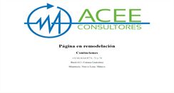Desktop Screenshot of acee.com.mx