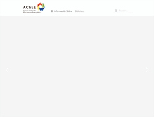 Tablet Screenshot of acee.cl